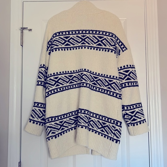 Joie Women's Long Cardigan Sweater Size Large - Picture 2 of 5